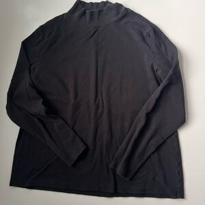 %100 cotton Croft & Barrow Men's Black Turtleneck Sweater